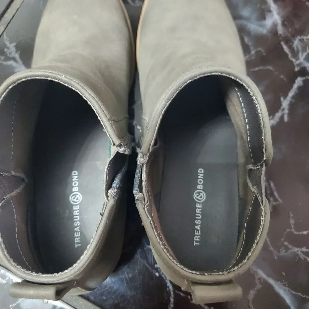 Treasure & bond gray boots